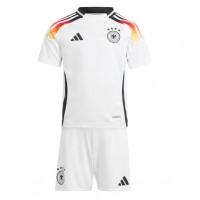 Echipament fotbal Germania Tricou Acasa European 2024 pentru copii maneca scurta (+ Pantaloni scurti)